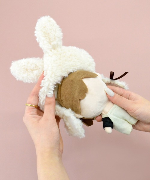 Appel Toi(アペルトワ)の「【15cmぬい推奨サイズ】ぬいぐるみ ぬい活 ぬい撮り kpopdoll ドール ぬい服 着せ替え コスチューム アニマル ポンチョ(その他雑貨・レディース・ブラウン/アイボリー/ホワイト×グレー/ブラック/ホワイト系その他/イエロー/グレー/ホワイト/オレンジ/ブラック系その他・FREE)」の15枚目の写真