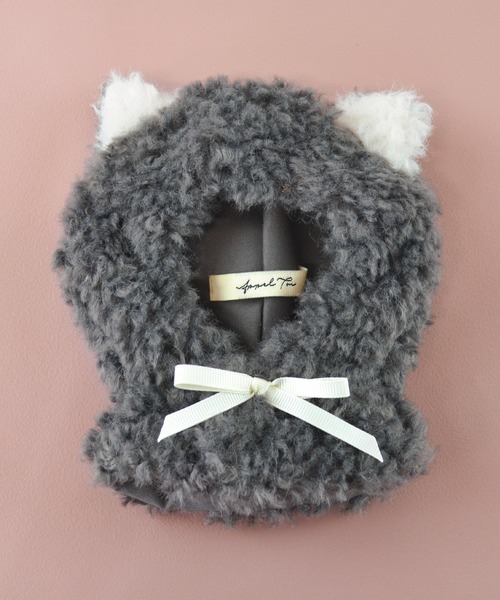 Appel Toi(アペルトワ)の「【15cmぬい推奨サイズ】ぬいぐるみ ぬい活 ぬい撮り kpopdoll ドール ぬい服 着せ替え コスチューム アニマル ポンチョ(その他雑貨・レディース・ブラウン/アイボリー/ホワイト×グレー/ブラック/ホワイト系その他/イエロー/グレー/ホワイト/オレンジ/ブラック系その他・FREE)」の22枚目の写真