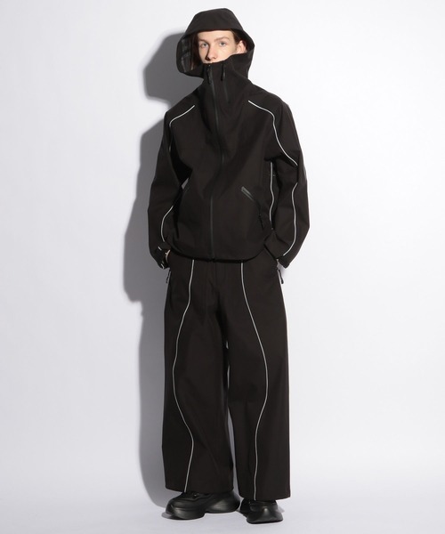 HARE（ハレ）の「【SET UP対応 Urban Tech series】アーバンテクニカルワイドパンツ(HARE)（その他パンツ・メンズ・ブラック・SMALL/MEDIUM）」の4枚目の写真