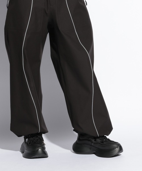HARE（ハレ）の「【SET UP対応 Urban Tech series】アーバンテクニカルワイドパンツ(HARE)（その他パンツ・メンズ・ブラック・SMALL/MEDIUM）」の17枚目の写真
