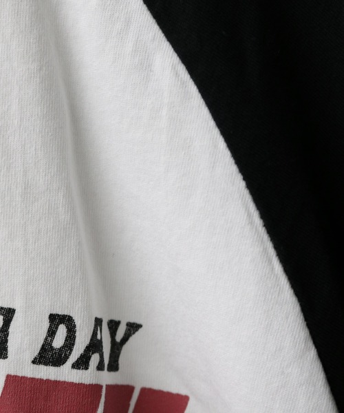Starting Over（スターティングオーバー）の「ラグラン ロゴ プリント ロングスリーブTシャツ/リンガー ロンT（Tシャツ/カットソー・メンズ・ベージュ系その他/ホワイト系その他2/ホワイト/グレー系その他/グレー系その他2/ホワイト系その他/ベージュ/ベージュ系その他2/アッシュグレー・XL/L/M）」の11枚目の写真