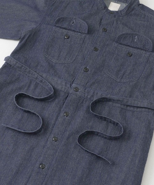 タグ付新品商品　Rosso×Lee コラボ　デニムシャツワンピース URBAN RESEARCH ROSSO - ROSSO Lee デニムシャツワンピース