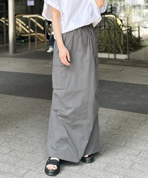 ミニリップカーゴマキシスカート