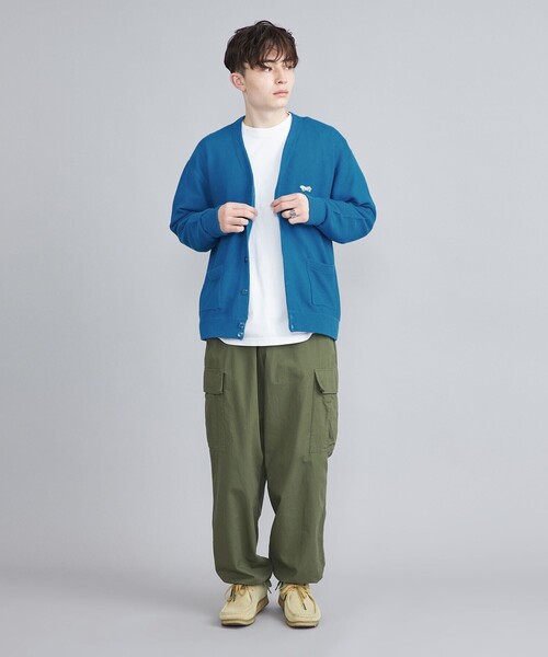 PENNEYS（ぺニーズ）の「PENNEYS（ぺニーズ）別注Vネックガーターニットカーディガン（WEB限定カラー）（カーディガン/ボレロ・メンズ・その他2/オフホワイト/グレー/その他1/ブラック/コバルトブルー/ケリーグリーン・XL/L/M/S）」の11枚目の写真