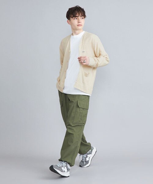 PENNEYS（ぺニーズ）の「PENNEYS（ぺニーズ）別注Vネックガーターニットカーディガン（WEB限定カラー）（カーディガン/ボレロ・メンズ・その他2/オフホワイト/グレー/その他1/ブラック/コバルトブルー/ケリーグリーン・XL/L/M/S）」の16枚目の写真