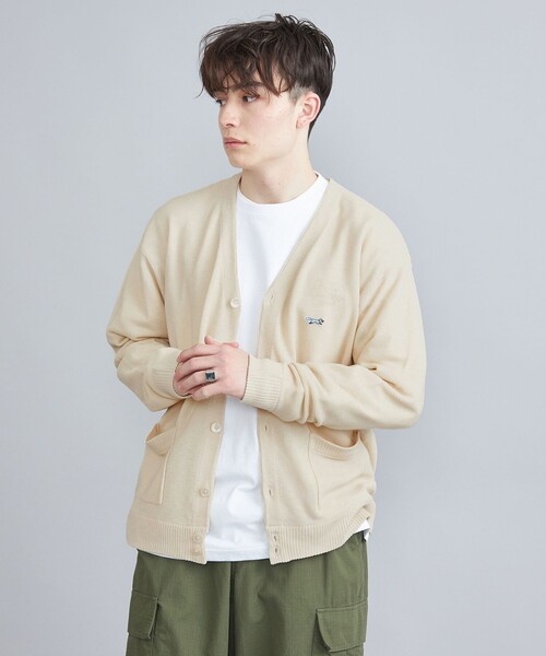 PENNEYS（ぺニーズ）の「PENNEYS（ぺニーズ）別注Vネックガーターニットカーディガン（WEB限定カラー）（カーディガン/ボレロ・メンズ・その他2/オフホワイト/グレー/その他1/ブラック/コバルトブルー/ケリーグリーン・XL/L/M/S）」の17枚目の写真