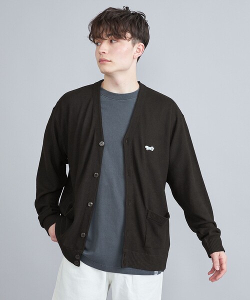 PENNEYS（ぺニーズ）の「PENNEYS（ぺニーズ）別注Vネックガーターニットカーディガン（WEB限定カラー）（カーディガン/ボレロ・メンズ・その他2/オフホワイト/グレー/その他1/ブラック/コバルトブルー/ケリーグリーン・XL/L/M/S）」の18枚目の写真