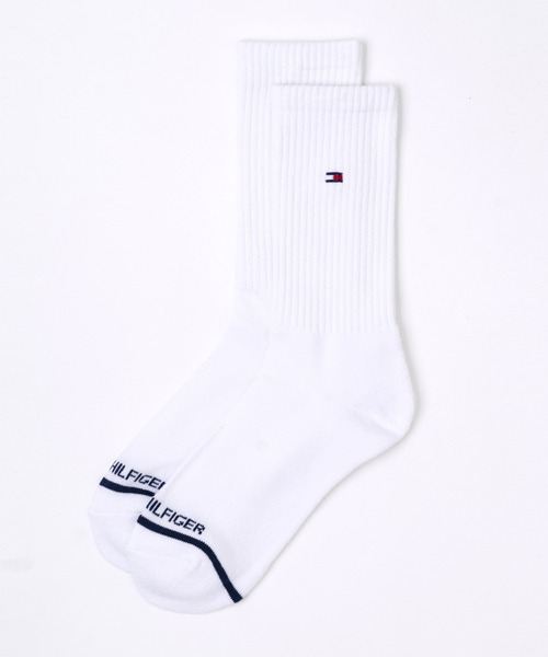 TOMMY HILFIGER(トミーヒルフィガー)の「TOMMY HILFIGER/トミーヒルフィガー ブランド ロゴ 抗菌防臭 足底パイル 靴下 クルーソックス 3足セット 23cm 24cm 25cm(ソックス/靴下・レディース・ブラック/その他2/その他1・23~25cm)」の16枚目の写真