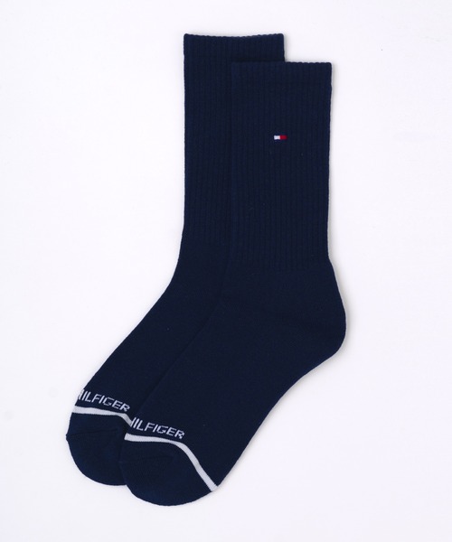 TOMMY HILFIGER(トミーヒルフィガー)の「TOMMY HILFIGER/トミーヒルフィガー ブランド ロゴ 抗菌防臭 足底パイル 靴下 クルーソックス 3足セット 23cm 24cm 25cm(ソックス/靴下・レディース・ブラック/その他2/その他1・23~25cm)」の12枚目の写真