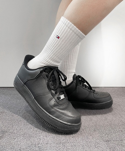TOMMY HILFIGER(トミーヒルフィガー)の「TOMMY HILFIGER/トミーヒルフィガー ブランド ロゴ 抗菌防臭 足底パイル 靴下 クルーソックス 3足セット 23cm 24cm 25cm(ソックス/靴下・レディース・ブラック/その他2/その他1・23~25cm)」の4枚目の写真