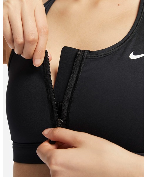 NIKE（ナイキ）の「《NIKEアパレル》WS DF スウッシュ PDEDフルジップブラ（スポーツブラ・レディース・ブラック/ブルー系その他/レッド系その他・XL/L/M/S）」の8枚目の写真