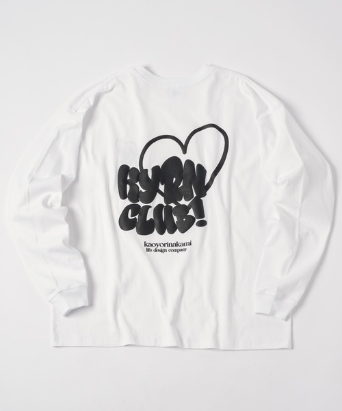 kaoyorinakami（カオヨリナカミ）の「KYRN CLUB long tee / KYRNクラブ