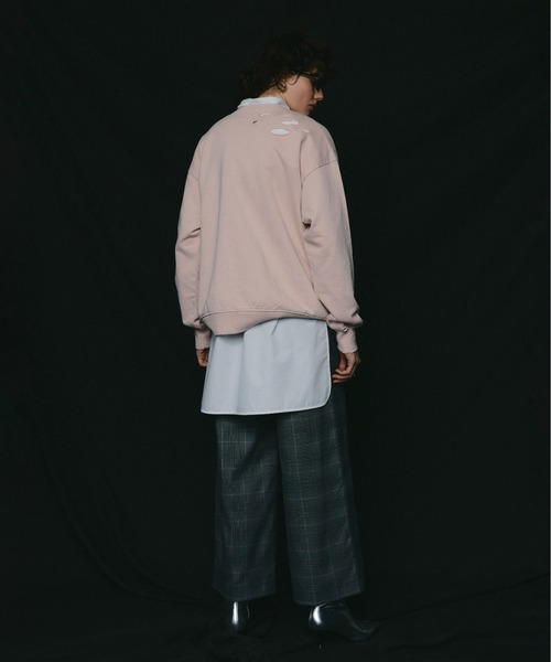 led.tokyo（レッドトウキョウ）の「【led.tokyo】DAMAGE SWEAT