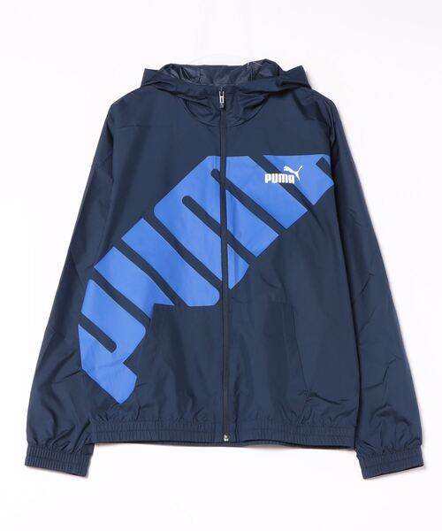 PUMA(プーマ)の「PUMA プーマ メンズ フーデッド ウィンドブレーカー(ブルゾン・メンズ・ブラック/ネイビー・SMALL/MEDIUM/LARGE/XX-LARGE/X-LARGE)」の3枚目の写真