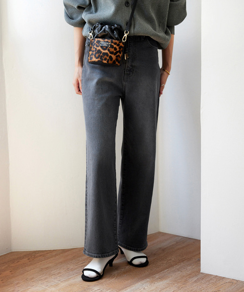 JOURNAL STANDARD relume(ジャーナルスタンダード レリューム)の「《追加3》ストレッチデニムストレート 5ポケット(デニムパンツ・レディース・チャコールグレー/ブルー系その他・36/38/40)」の14枚目の写真