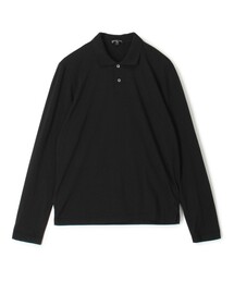 JAMES PERSE 米国製 長袖ポロシャツ L ブラウン JAMES PERSE 米国製 長袖ポロシャツ L ブラウン