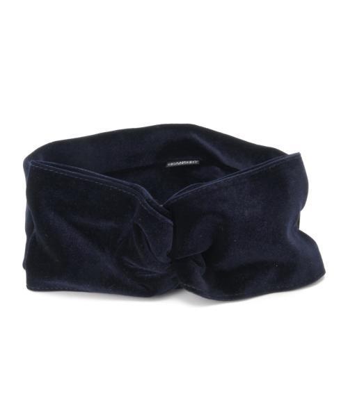 BEAMS BOY（ビームスボーイ）の「BEAMS BOY / ベロアリボン ヘアバンド（ヘアバンド・レディース・ブラウン/ワイン/ネイビー・ONE SIZE）」の6枚目の写真