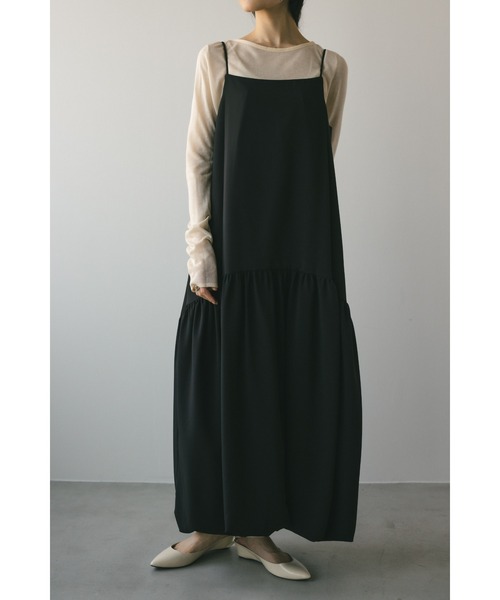 ティアードキャミワンピース STYLEMIXER アイボリー Sサイズ STYLEMIXER ワンピース ティアードバルーンキャミワンピース