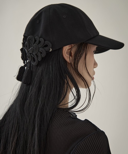 tanakadaisuke/タナカダイスケ】《STUDIOUS別注》China ribbon cap tanakadaisuke/タナカダイスケ】《STUDIOUS別注》China ribbon cap