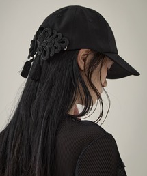 STUDIOUS（ステュディオス）の「【tanakadaisuke/タナカダイスケ】《STUDIOUS別注》China ribbon cap/チャイナリボンキャップ（キャップ）」