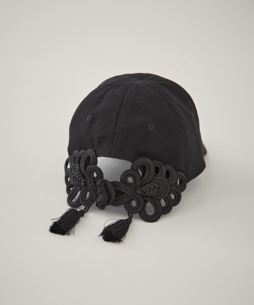 tanakadaisuke/タナカダイスケ】《STUDIOUS別注》China ribbon cap