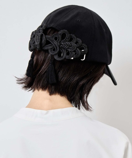 tanakadaisuke/タナカダイスケ】《STUDIOUS別注》China ribbon cap