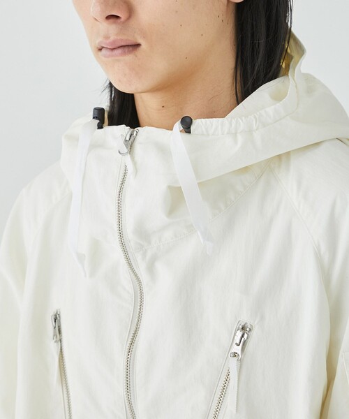 marka（マーカ）の「STUDIOUS別注 TECH ECWCS JACKET（ミリタリージャケット・メンズ・ホワイト/ブラック/ダークグレー・1/2）」の15枚目の写真