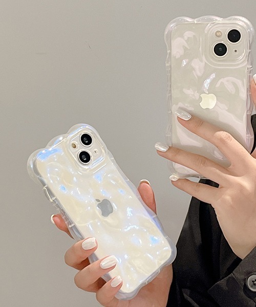 c.u.l（シーユーエル）の「オーロラフィルム風クリア iPhoneカバー スマホケース ipc704（スマホケース/カバー・レディース・ブルー系その他/ピンク系その他・iPhone 15 Pro Max/iPhone 15 Pro/iPhone 15 Plus/iPhone 15/iPhone 14 Pro Max/iPhone 14 Pro/iPhone 14/iPhone 13 Pro Max/iPhone 13 Pro/iPhone 13/iPhone 16 Pro/iPhone 16/iPhone 17）」の7枚目の写真