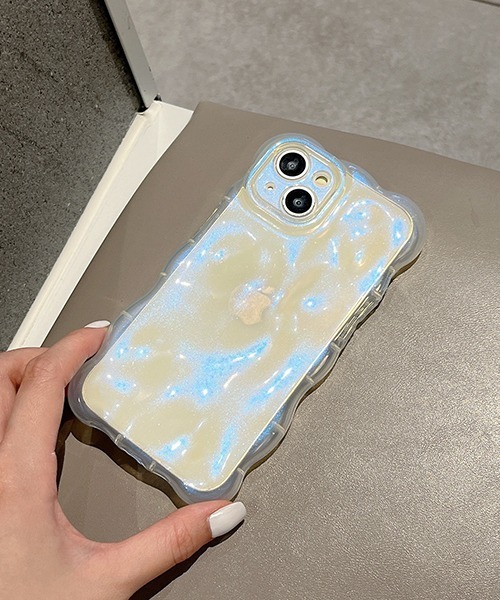 c.u.l（シーユーエル）の「オーロラフィルム風クリア iPhoneカバー スマホケース ipc704（スマホケース/カバー・レディース・ブルー系その他/ピンク系その他・iPhone 15 Pro Max/iPhone 15 Pro/iPhone 15 Plus/iPhone 15/iPhone 14 Pro Max/iPhone 14 Pro/iPhone 14/iPhone 13 Pro Max/iPhone 13 Pro/iPhone 13/iPhone 16 Pro/iPhone 16/iPhone 17）」の8枚目の写真