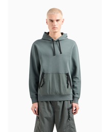 ARMANI EXCHANGE | 【A|X アルマーニ エクスチェンジ】ジップデザイン フーデッドスウェットプルオーバー(スウェット)