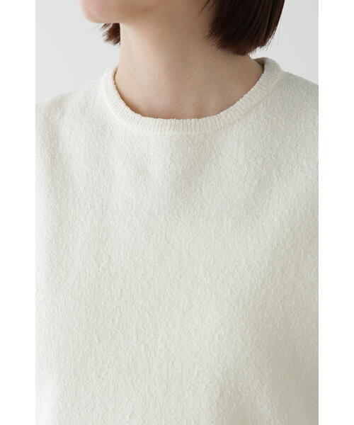 JILL STUART（ジルスチュアート）の「◆サイドオープンニットトップス（ニット/セーター・レディース・ホワイト/ブラック・FREE）」の9枚目の写真