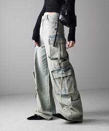 ラップパンツ」に該当するブルー・ネイビー/青色系のメンズ