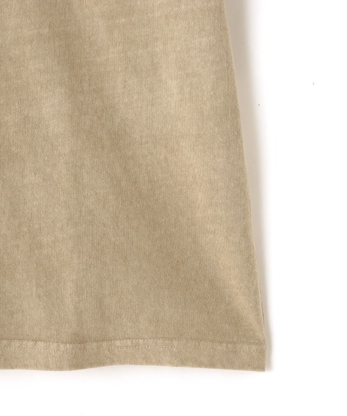 DANKE SCHON(ダンケシェーン)の「【WEB&DEPOT限定】DankeSchon/活性染ポケット S/S tee(Tシャツ/カットソー・メンズ・ブラック/ベージュ・L/M)」の9枚目の写真