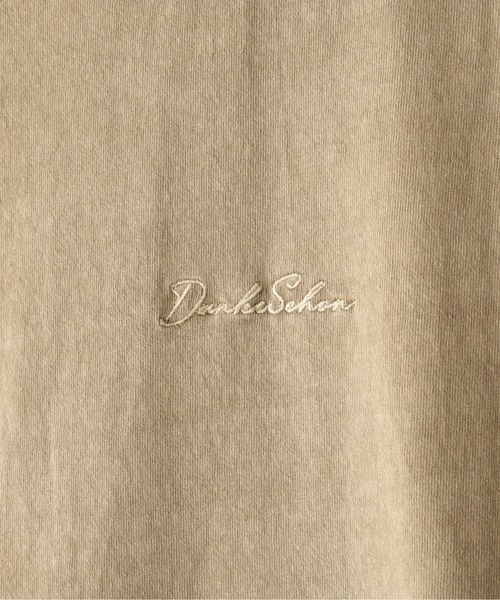 DANKE SCHON(ダンケシェーン)の「【WEB&DEPOT限定】DankeSchon/活性染ポケット S/S tee(Tシャツ/カットソー・メンズ・ブラック/ベージュ・L/M)」の10枚目の写真