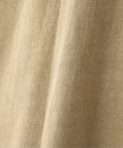 DANKE SCHON(ダンケシェーン)の「【WEB&DEPOT限定】DankeSchon/活性染ポケット S/S tee(Tシャツ/カットソー・メンズ・ブラック/ベージュ・L/M)」の11枚目の写真