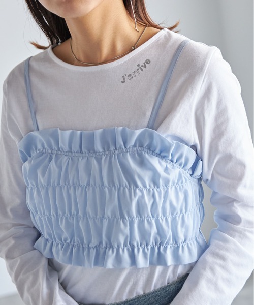 each(イーチ)の「ハート柄アソートロングTシャツ(Tシャツ/カットソー・レディース・ブラック/ホワイト×レッド/ブラック×レッド/シルバー/ブラック系その他/ホワイト/ホワイト系その他・FREE)」の7枚目の写真