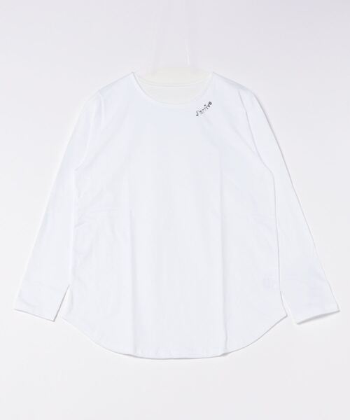 each(イーチ)の「ハート柄アソートロングTシャツ(Tシャツ/カットソー・レディース・ブラック/ホワイト×レッド/ブラック×レッド/シルバー/ブラック系その他/ホワイト/ホワイト系その他・FREE)」の20枚目の写真