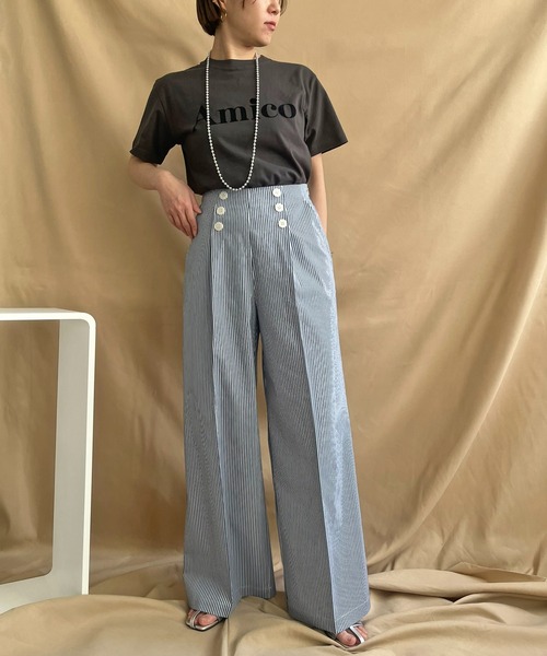 LHELBIE(レルビエ)の「マリンパンツ(その他パンツ・レディース・ベージュ/ブルー/ブラック・M)」の5枚目の写真