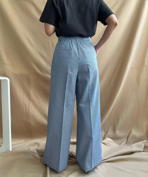 LHELBIE(レルビエ)の「マリンパンツ(その他パンツ・レディース・ベージュ/ブルー/ブラック・M)」の8枚目の写真