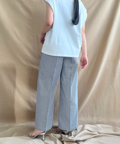 LHELBIE(レルビエ)の「マリンパンツ(その他パンツ・レディース・ベージュ/ブルー/ブラック・M)」の17枚目の写真