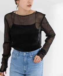 NOLLEY’S | シアラメプリーツPO(Tシャツ/カットソー)