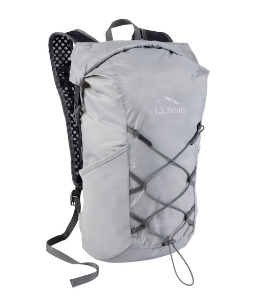 L.L.Bean(エルエルビーン)の「エル・エル・ビーン・ウォータープルーフ・ストアウェイ・デイ・パック(バックパック/リュック・レディース・ブルーグリーン/ブラック/オレンジ/オリーブドラブ/グレー・ONE SIZE)」の3枚目の写真