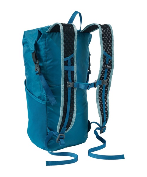 L.L.Bean(エルエルビーン)の「エル・エル・ビーン・ウォータープルーフ・ストアウェイ・デイ・パック(バックパック/リュック・レディース・ブルーグリーン/ブラック/オレンジ/オリーブドラブ/グレー・ONE SIZE)」の18枚目の写真