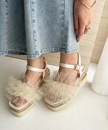 one after another NICE CLAUP | フリルサンダル(サンダル)