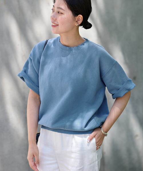 DENIM DELIGHT レギュラーウェイトスウェットSSシャツ
