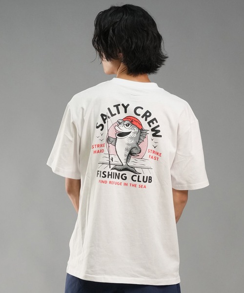 SALTY CREW(ソルティークルー)の「SALTY CREW/ソルティークルー Tシャツ 半袖 バックプリント オーバーサイズ JAPAN LTD 54-235(Tシャツ/カットソー・メンズ・チャコール/グリーン/ホワイト・M/L)」の2枚目の写真
