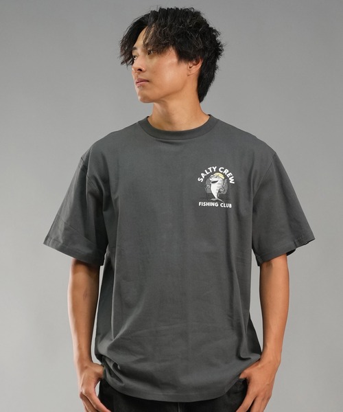 SALTY CREW(ソルティークルー)の「SALTY CREW/ソルティークルー Tシャツ 半袖 バックプリント オーバーサイズ JAPAN LTD 54-235(Tシャツ/カットソー・メンズ・チャコール/グリーン/ホワイト・M/L)」の6枚目の写真