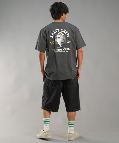 SALTY CREW(ソルティークルー)の「SALTY CREW/ソルティークルー Tシャツ 半袖 バックプリント オーバーサイズ JAPAN LTD 54-235(Tシャツ/カットソー・メンズ・チャコール/グリーン/ホワイト・M/L)」の10枚目の写真