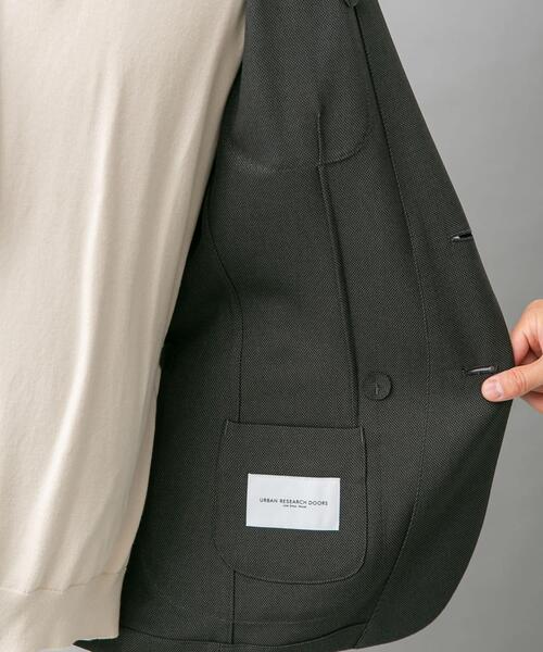 URBAN RESEARCH DOORS(アーバンリサーチドアーズ)の「『吸水速乾/イージーケア』LIFE STYLE TAILOR ドライタッチストレッチイージーJK2(その他アウター・メンズ・チャコールグレー・44/46/48/50)」の12枚目の写真