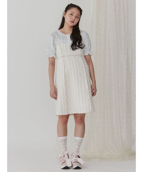 merry jenny（メリージェニー）の「小花柄パフスリーブTee（Tシャツ/カットソー・レディース・ピンク/ブルー・FREE）」の20枚目の写真